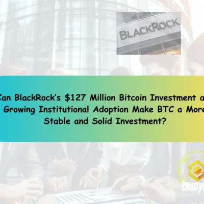 Can BlackRock’s $127 Million Bitcoin Investment and Growing Institutional Adoption Make BTC a More Stable and Solid Investment