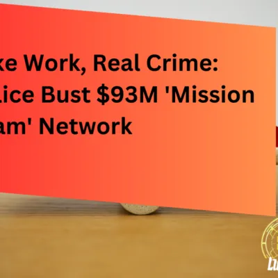 Fake Work, Real Crime: Police Bust $93M 'Mission Scam' Network