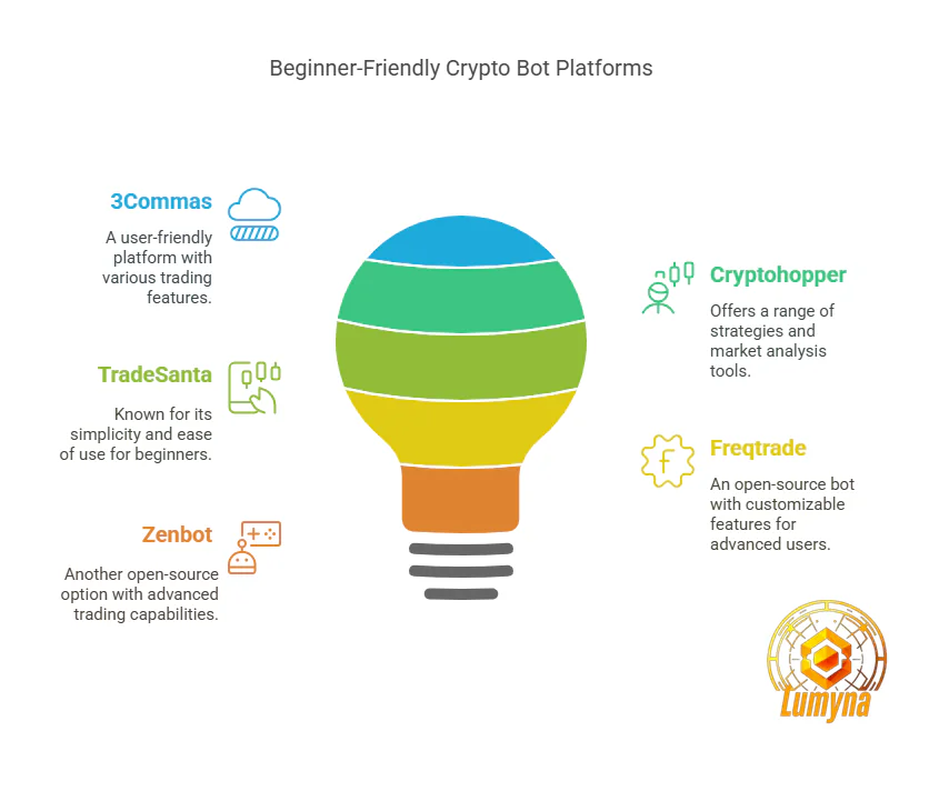 Top beginner friendly cryptocurrency bots